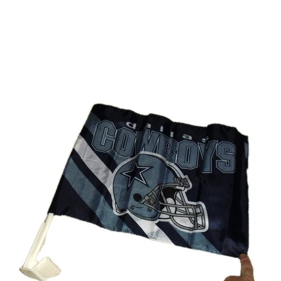 Dallas Cowboys Car Automobile Flag Two Sided New Nfl - Picture 1 of 1